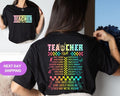 Retro Teacher Tour Front and Back Print Shirt, Gift for Teacher, Teacher Tour Shirt, End of Year Shirt, Teacher Gift,...