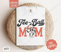 Retro Tee-Ball Mom Comfort Colors, Mom Tee, Tee-Ball Mom Women's Tshirt Hoodie, Sweatshirt | CiraTrend.com