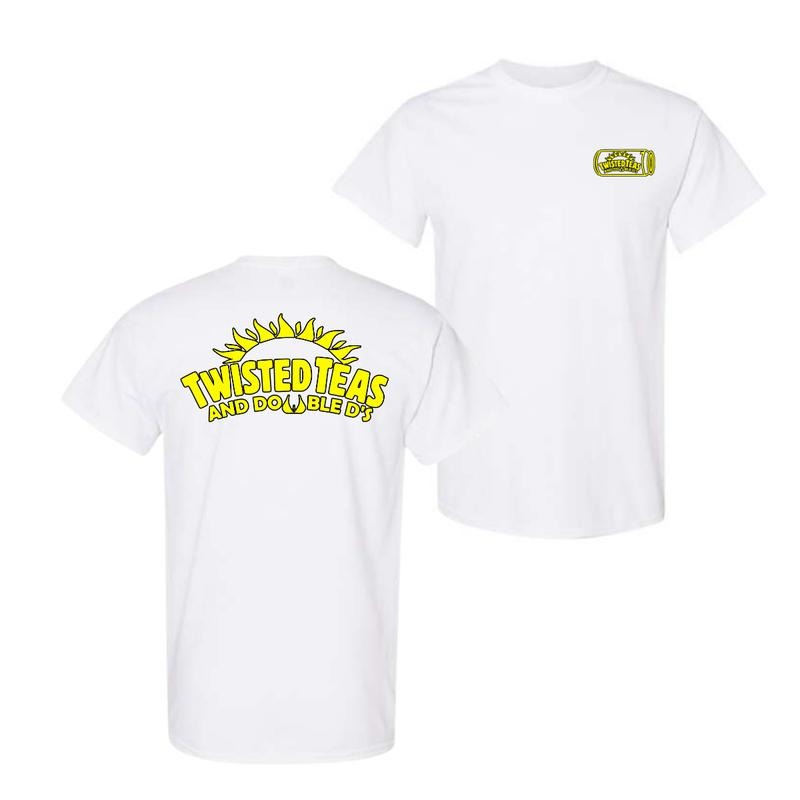 Retro Twisted Teas And Double D's Front And Back Unisex Short Sleeve T-shirt, Sweatshirt For Women, Hoodie For Men  FAST...