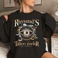 Rhysand's Tattoo Parlor Hoodie, Acotar Shirt, Feyre And Rhysand Sweatshirt, Bookish Shirt, Unisex Sweater Pullover Tee