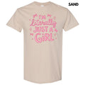 Ribbon Just A Girl Gildan Short Sleeve T-Shirt 'NLB' Hoodie, Sweatshirt | CiraTrend.com
