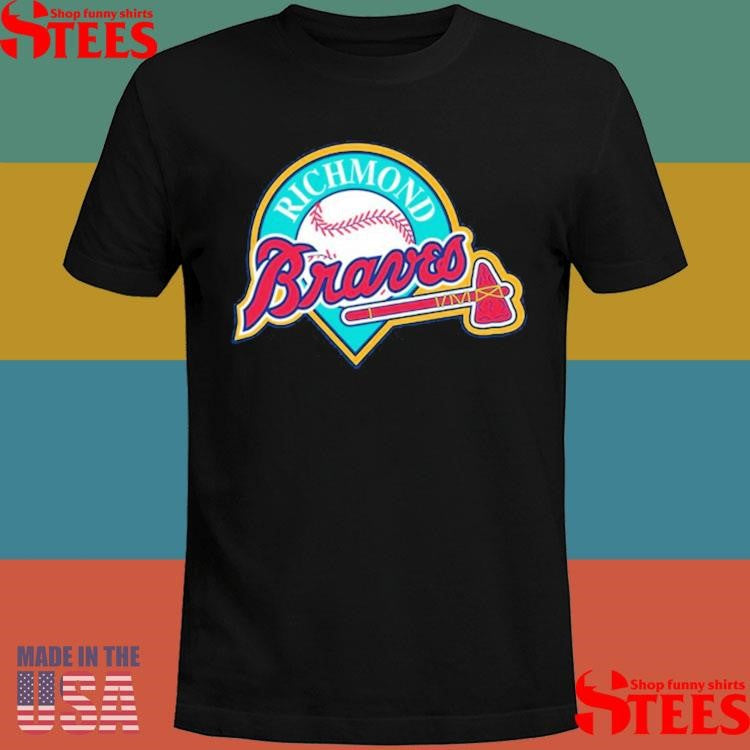 Richmond Flying Squirrels Richmond Braves Logo T-Shirts