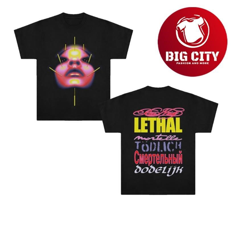 Rico Nasty Lethal Needles Two Sided Shirt