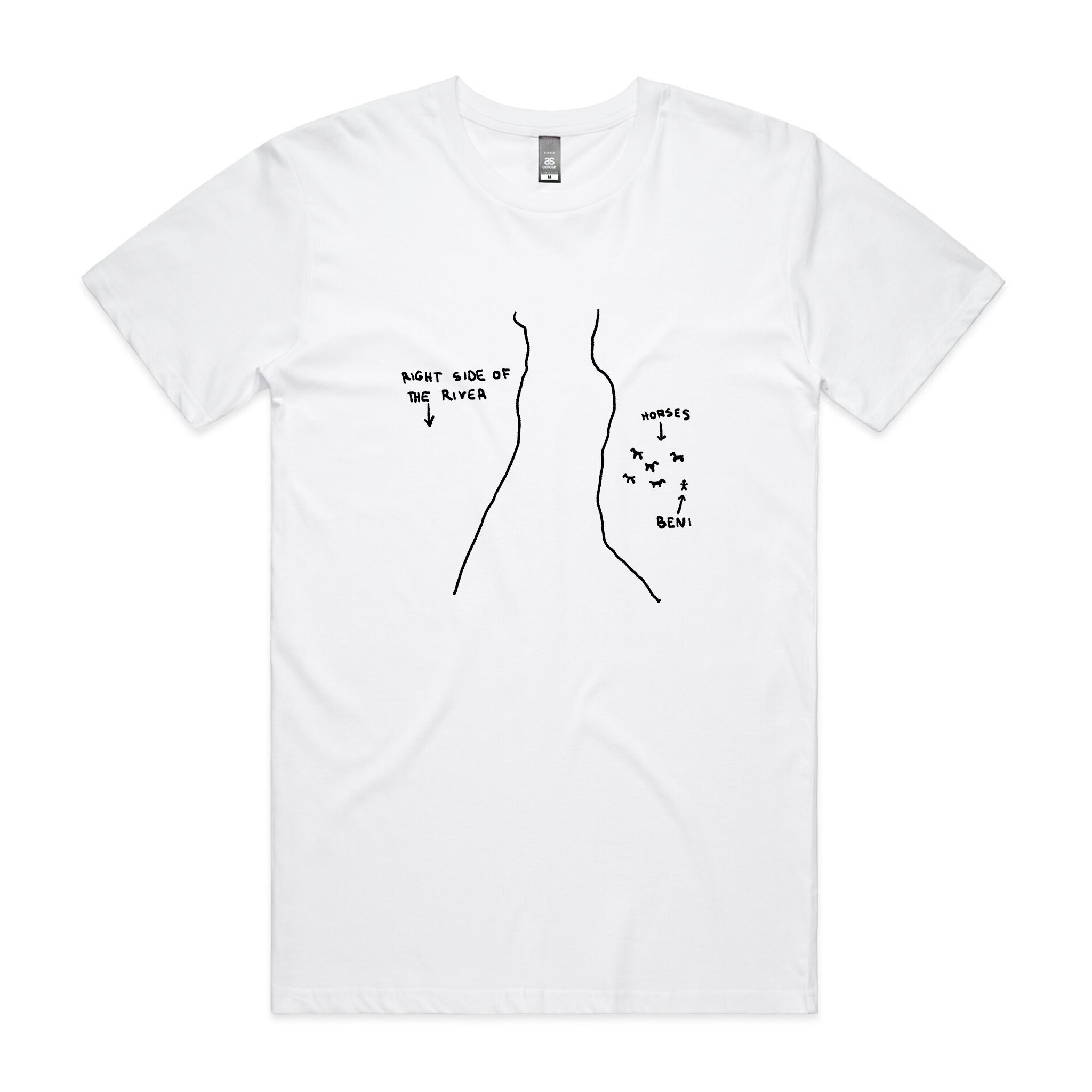 Right Side Of The River Tee Hoodie, Sweatshirt | CiraTrend.com (Image 1)