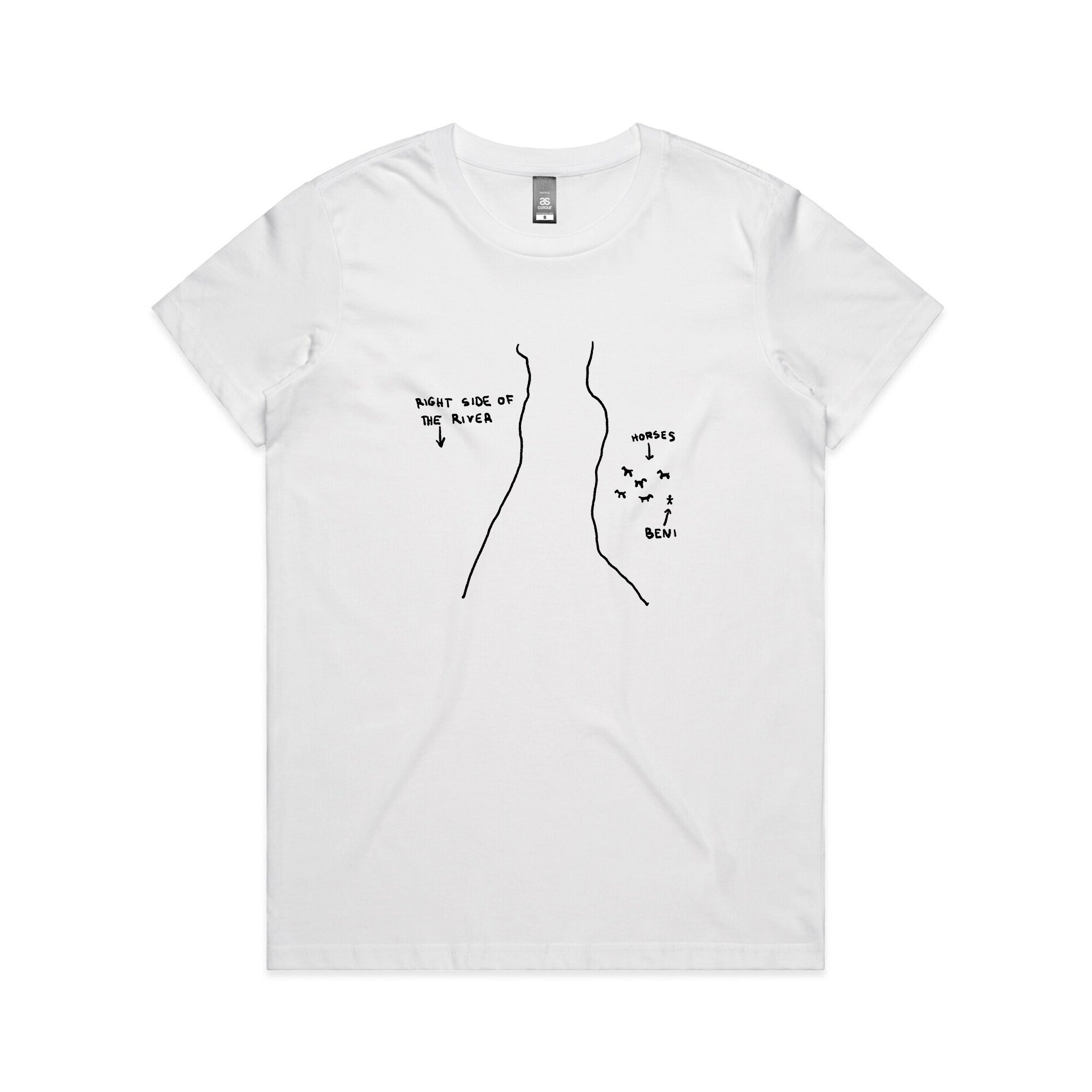 Right Side Of The River Tee Hoodie, Sweatshirt | CiraTrend.com (Image 3)