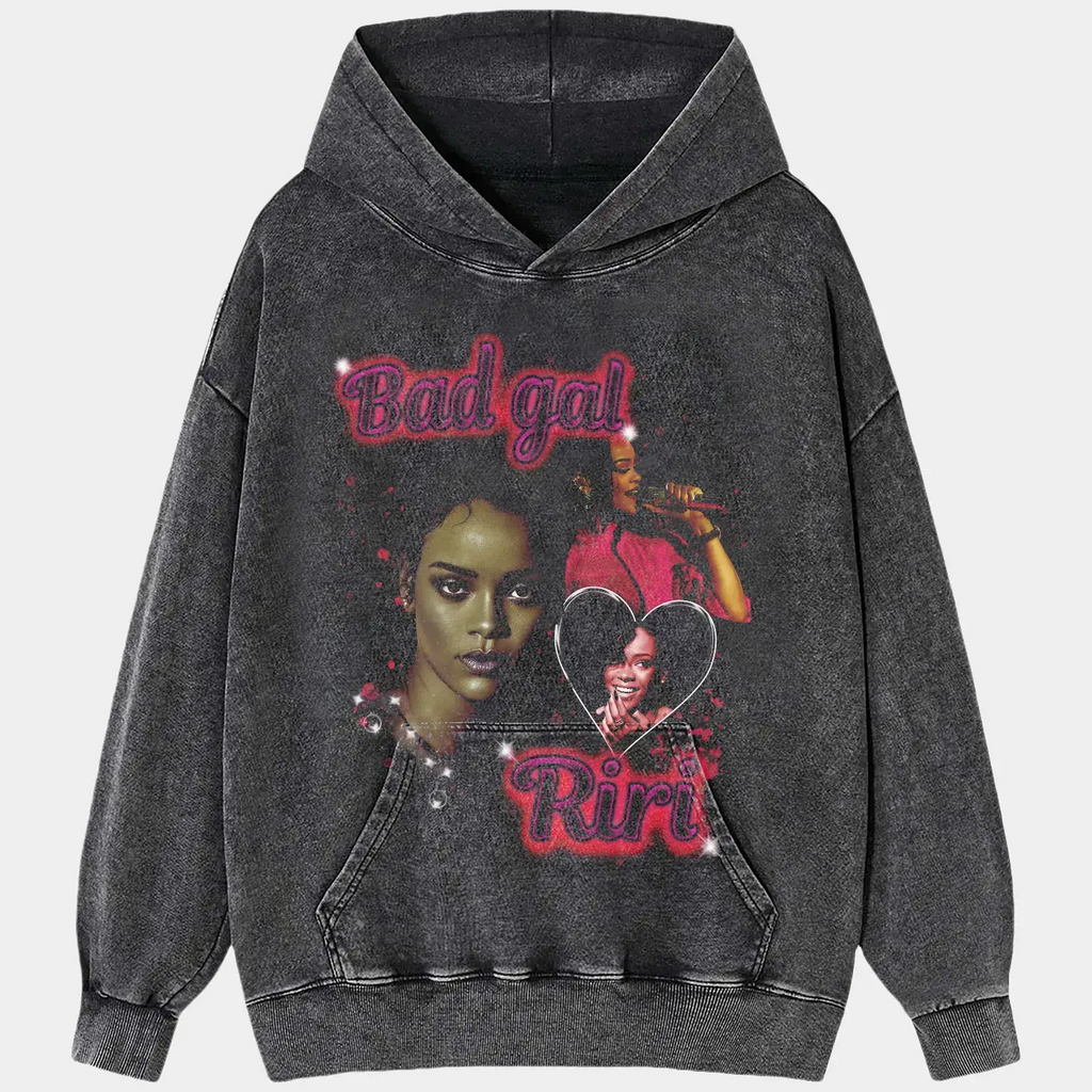 Rihanna Vintage Vintage Tee Hoodie, Sweatshirt | CiraTrend.com (Image 2)