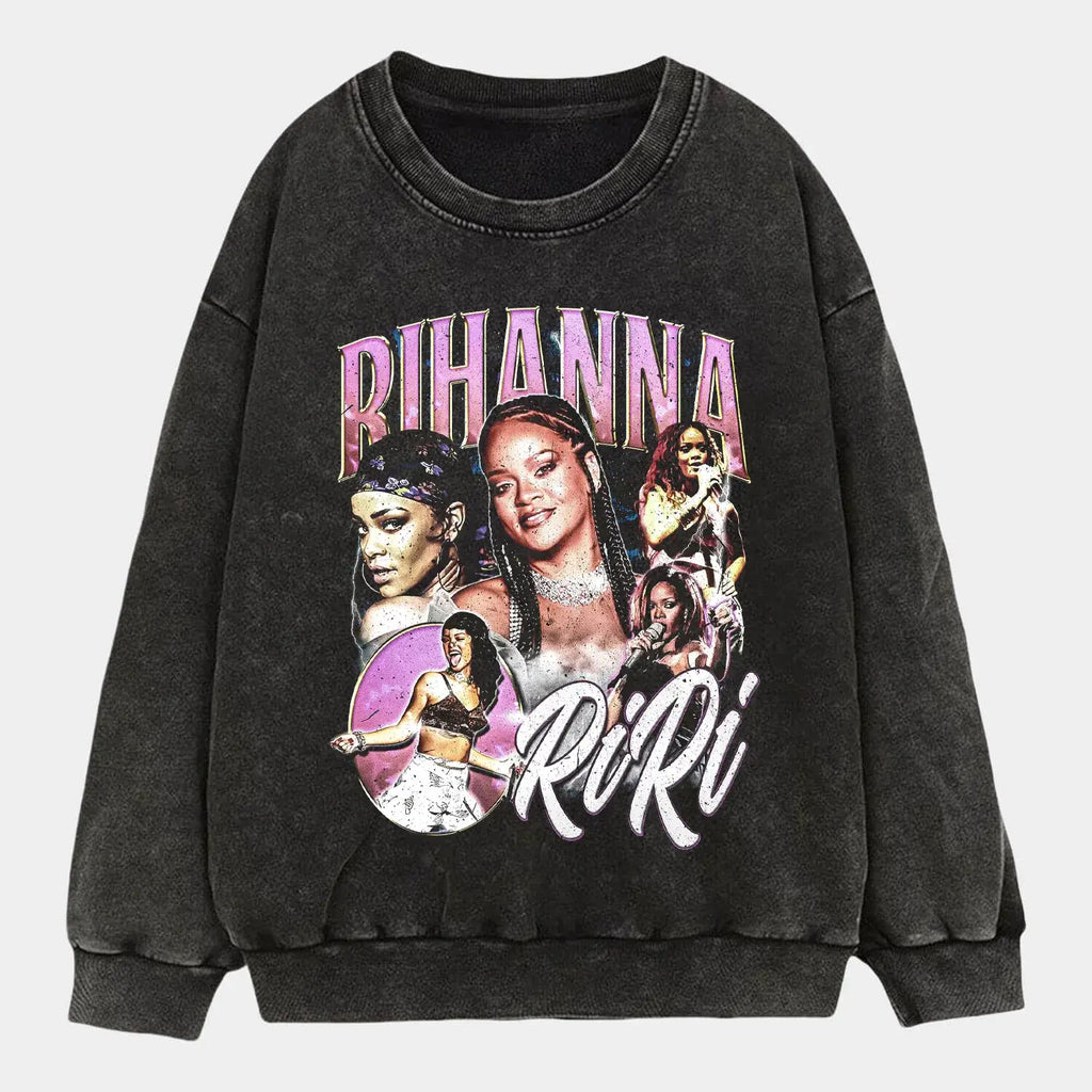 Rihanna 'RiRi' Tee Hoodie, Sweatshirt | CiraTrend.com (Image 3)