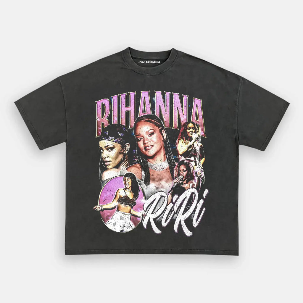 Rihanna 'RiRi' Tee Hoodie, Sweatshirt | CiraTrend.com (Image 4)