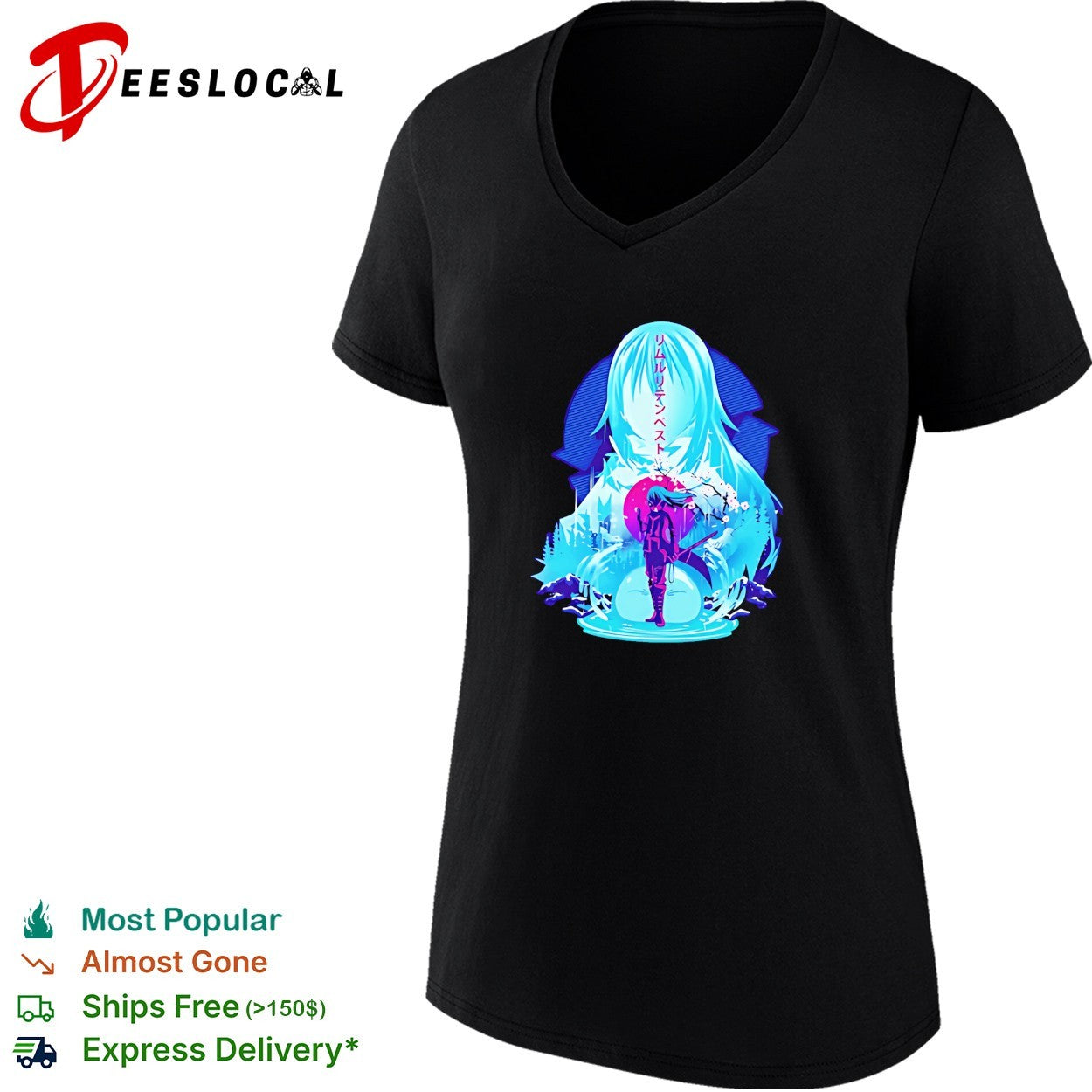 Rimuru Tempest That Time I Got Reincarnated as a Slime katakana shirt