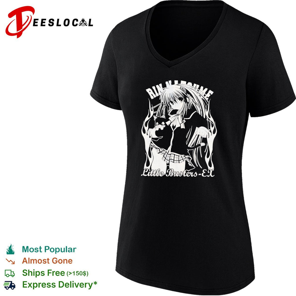 Rin Natsume Little Busters EX anime girl shirt