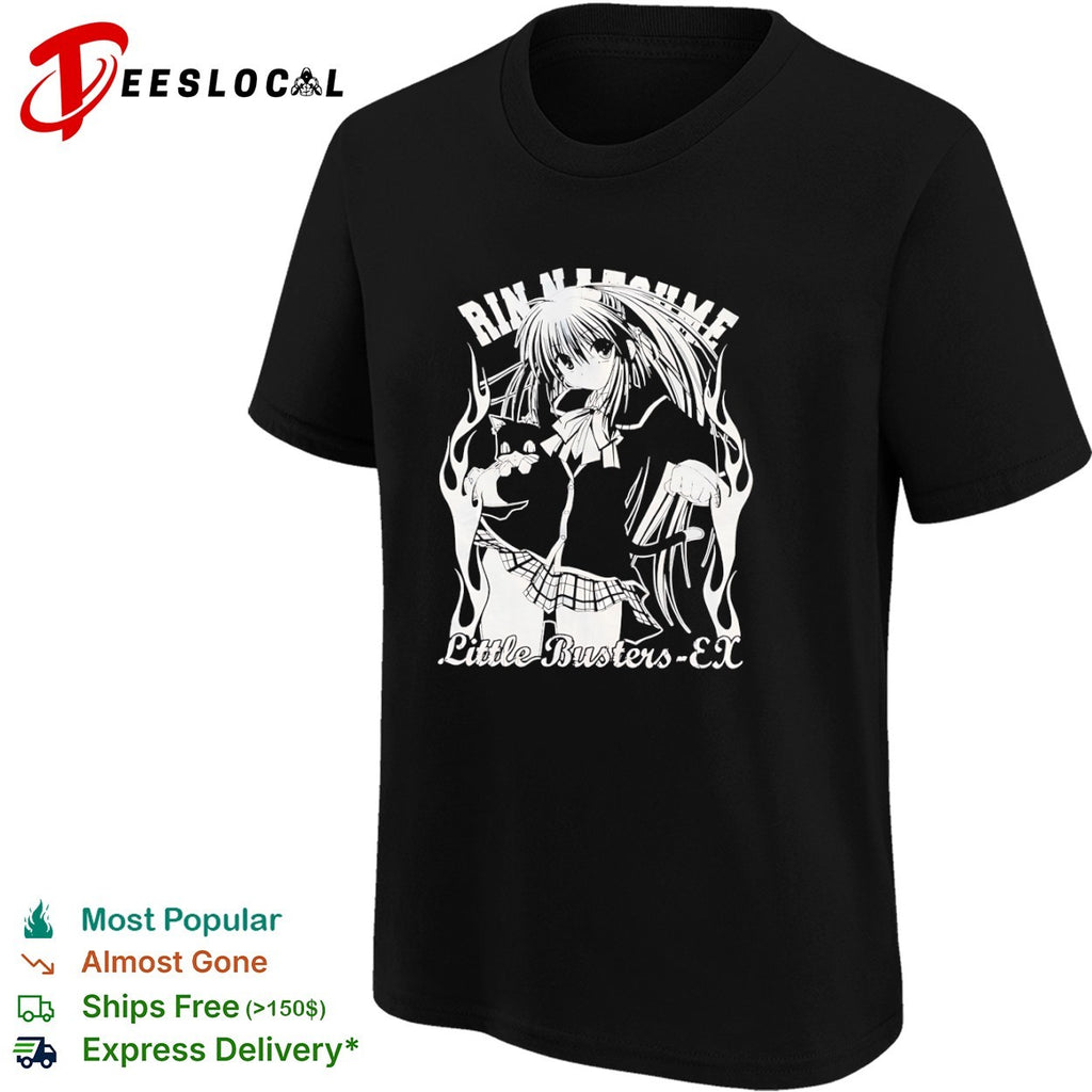 Rin Natsume Little Busters EX anime girl shirt
