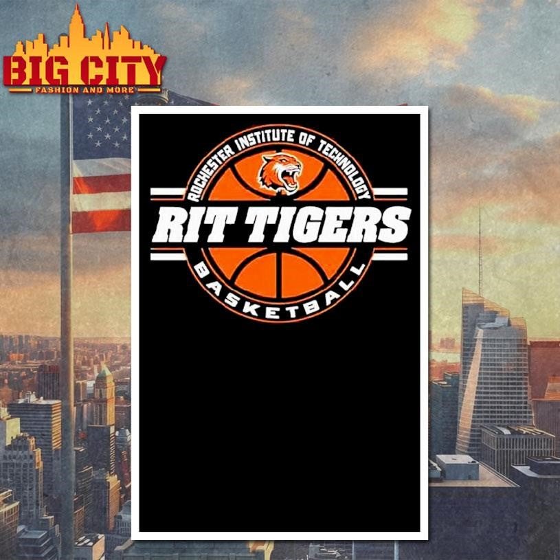 Rit Tigers Rochester Institute Of Technology Basketball Shirt