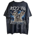 Rizz Em With The Tism Raccoon Vintage Graphic Shirt, Retro 90s Raccoon Rizz Graphic Shirt, Autism Awareness, Silly Shirt...