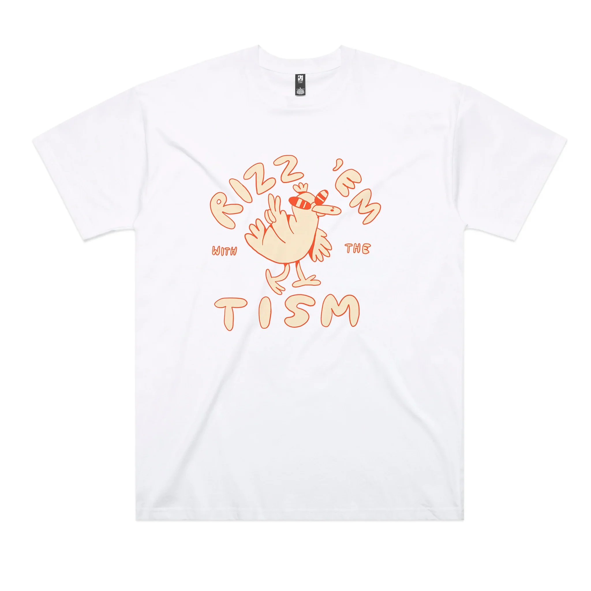 Rizz 'Em With The 'Tism Oversized Tee Hoodie, Sweatshirt | CiraTrend.com (Image 1)