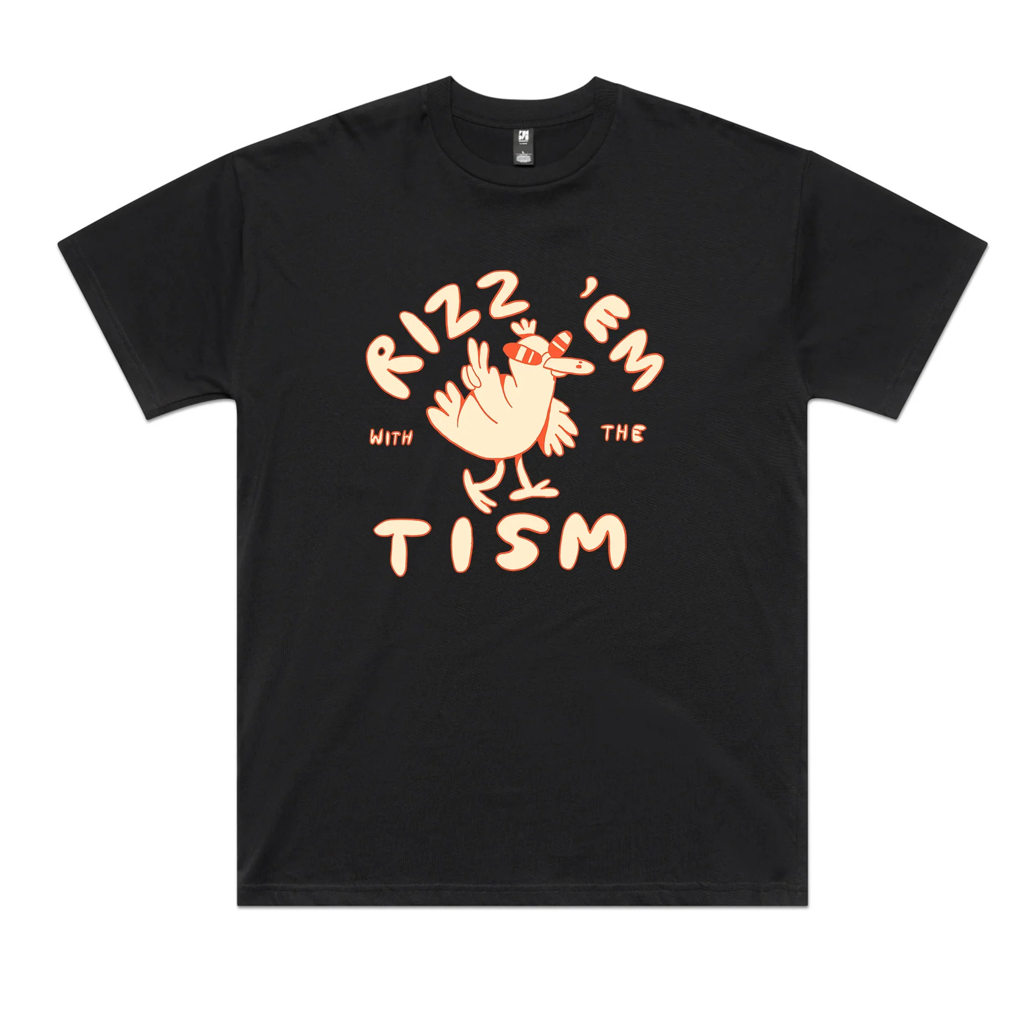 Rizz 'Em With The 'Tism Oversized Tee Hoodie, Sweatshirt | CiraTrend.com (Image 2)