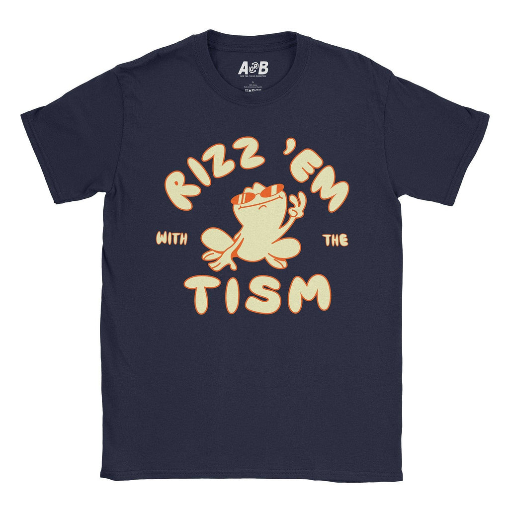 Rizz 'Em Tism T-Shirt Hoodie, Sweatshirt | CiraTrend.com (Image 3)