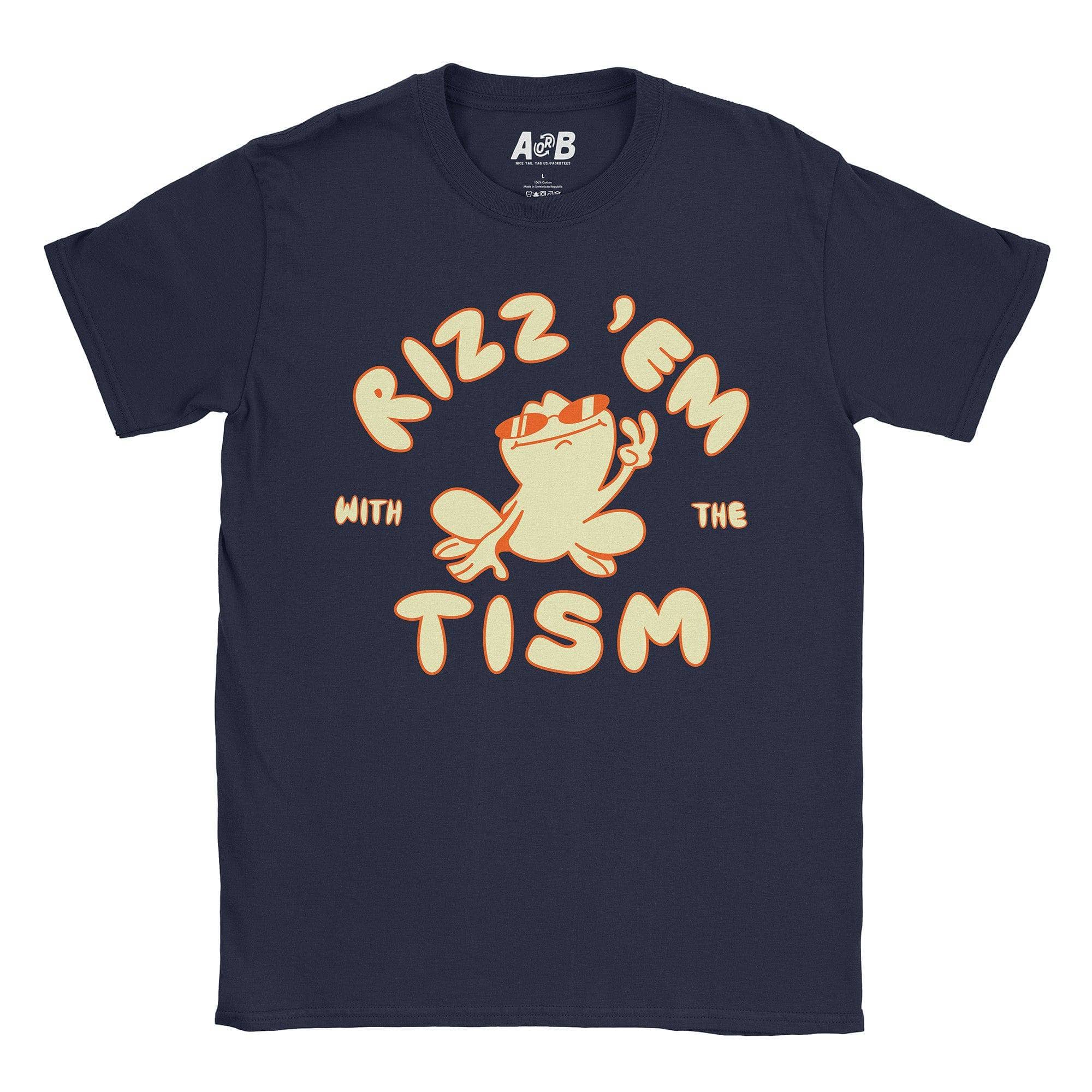 Rizz 'Em Tism T-Shirt Hoodie, Sweatshirt | CiraTrend.com (Image 3)