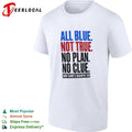 Rob Sand All Blue Not True No Plan No Clue Gigantic Ego Politics Iowa Democrat shirt
