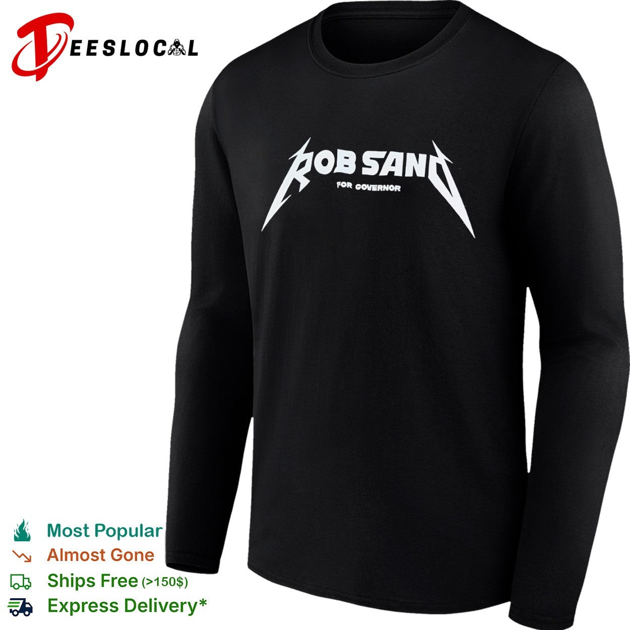 Rob Sand for governor campaign shirt