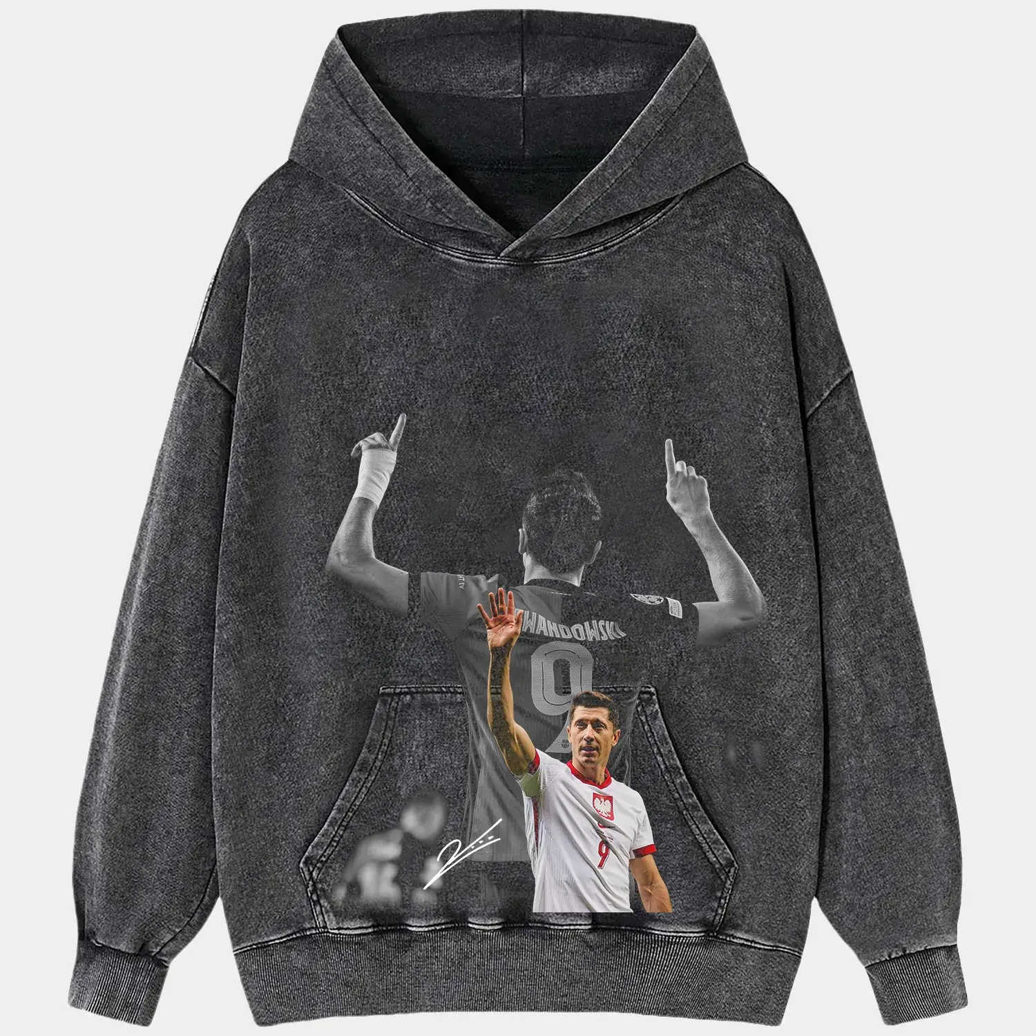 Robert Lewandowski V1 TEE Hoodie, Sweatshirt | CiraTrend.com (Image 2)