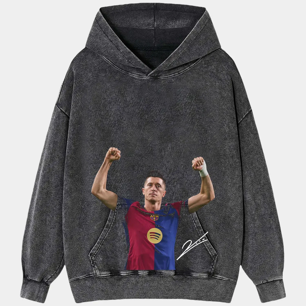 Robert Lewandowski V2 TEE Hoodie, Sweatshirt | CiraTrend.com (Image 2)