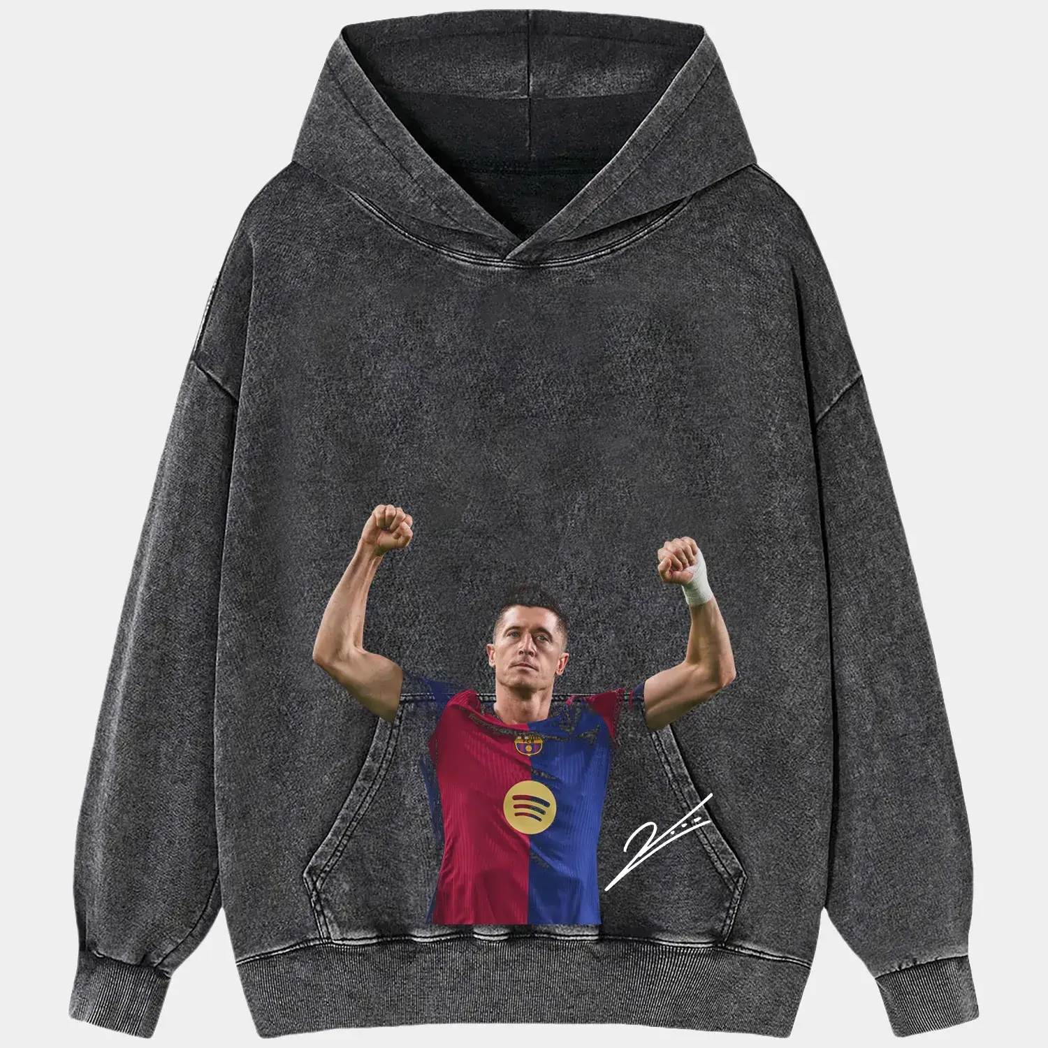 Robert Lewandowski V2 TEE Hoodie, Sweatshirt | CiraTrend.com (Image 2)