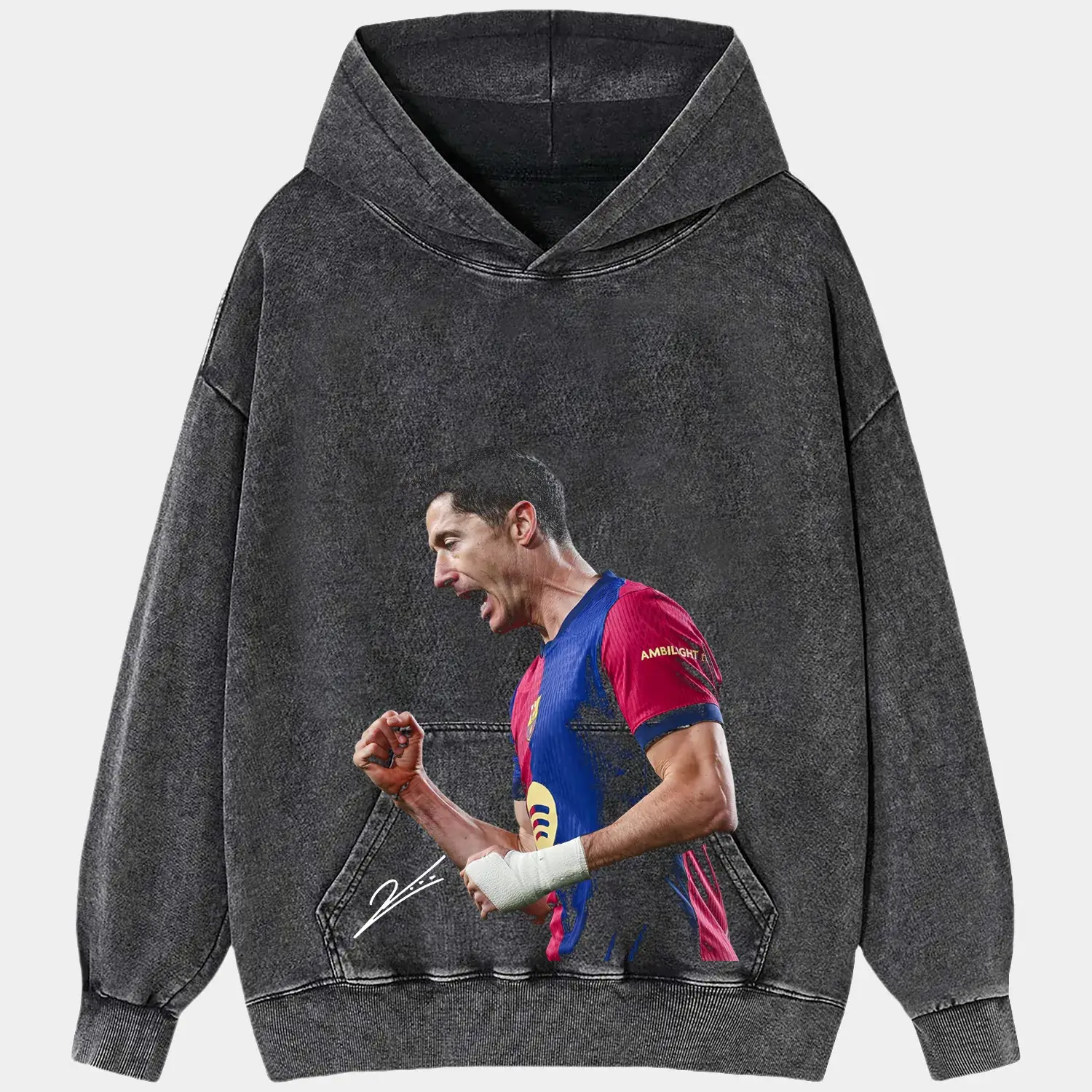 Robert Lewandowski V3 TEE Hoodie, Sweatshirt | CiraTrend.com (Image 2)