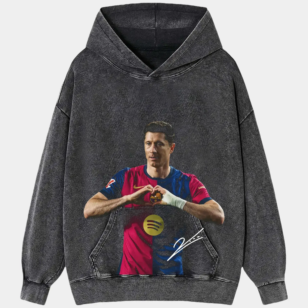 Robert Lewandowski V4 TEE Hoodie, Sweatshirt | CiraTrend.com (Image 2)