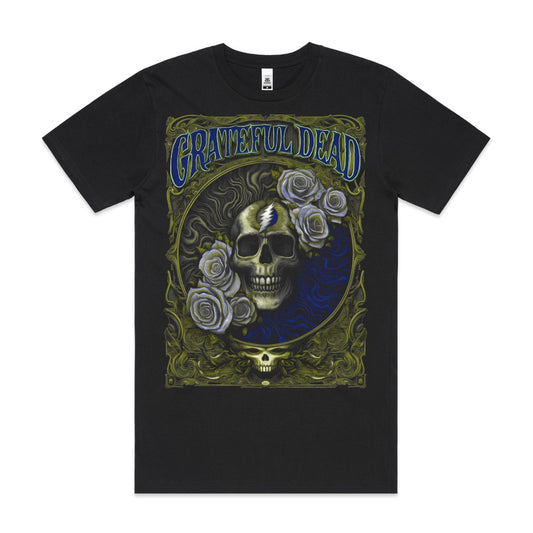 Grateful Dead V5 T-Shirt Band Family Tee Music Rock And Roll