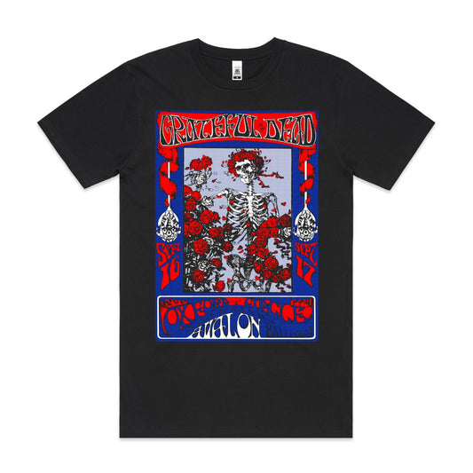 Grateful Dead V7 T-Shirt Band Family Tee Music Rock And Roll