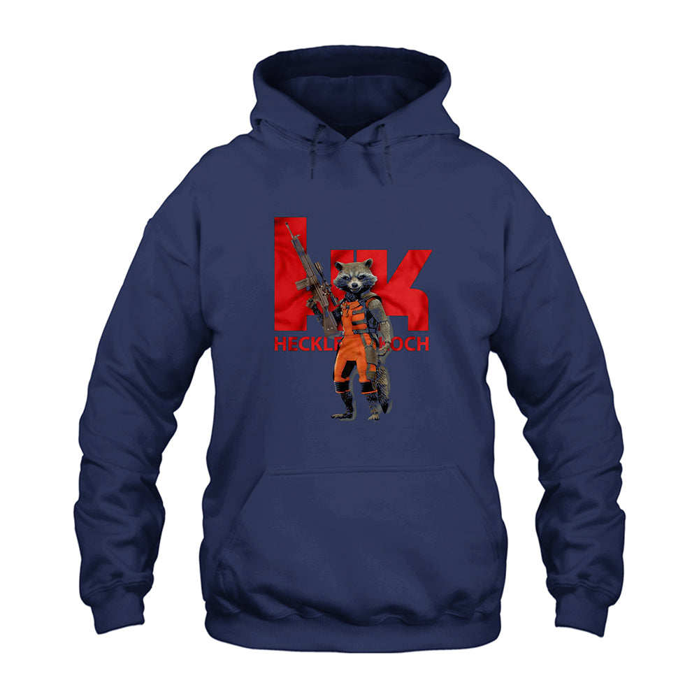 Rocket Raccoon HK Heckler and Koch Hoodie