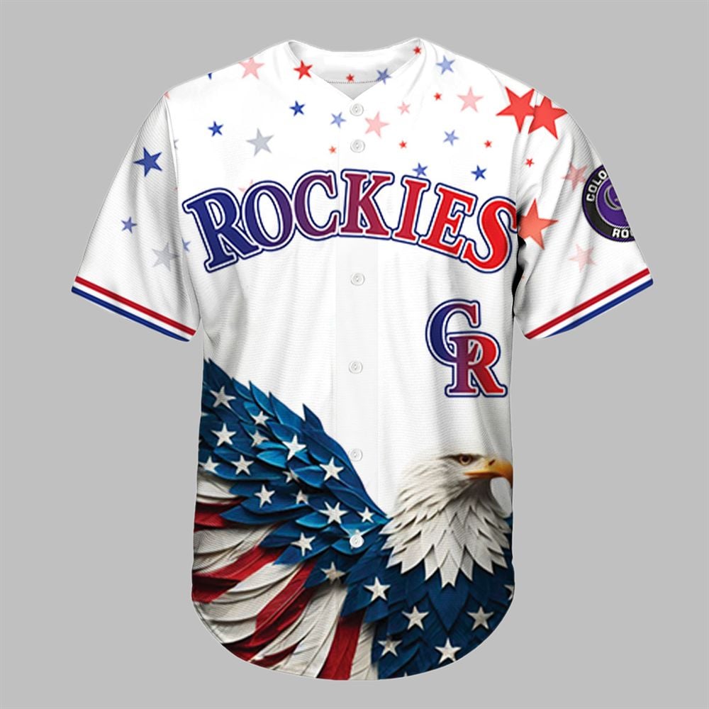 2025 Rockies Independence Day America 1776 Jersey - Grishko.com