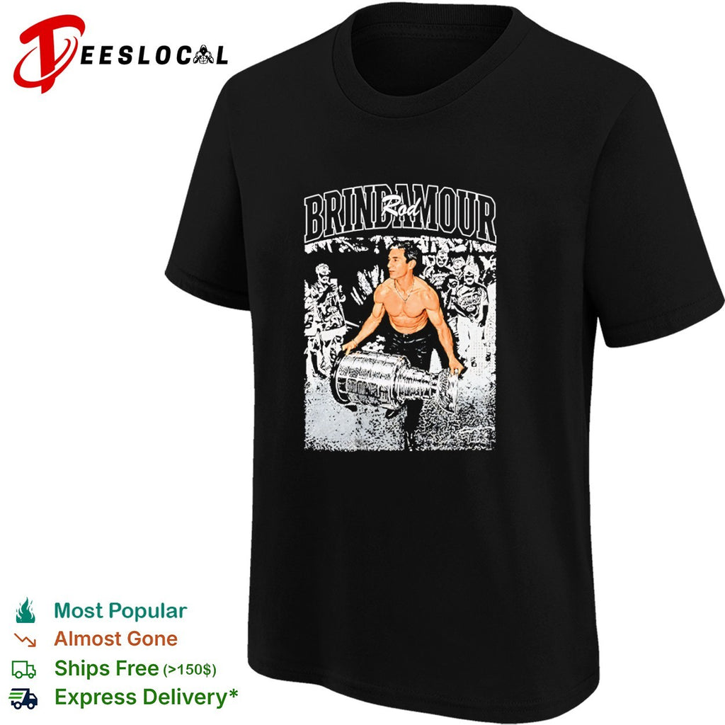 Rod BrindAmour Carolina Hurricanes NHL Stanley Cup Champion Commemorative shirt