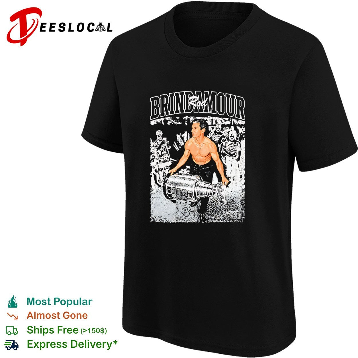 Rod BrindAmour Carolina Hurricanes NHL Stanley Cup Champion Commemorative shirt