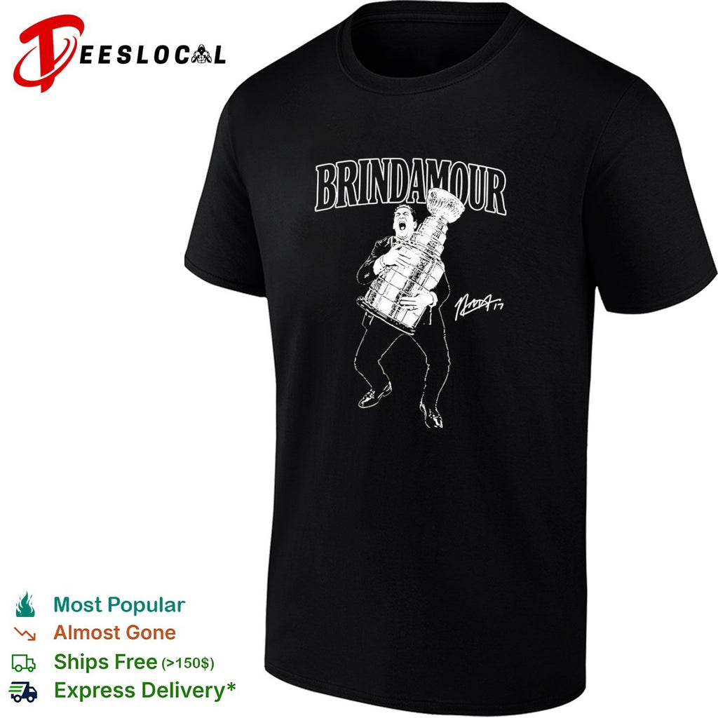 Rod Brindamour Carolina Hurricanes NHL Stanley Cup Celebration shirt