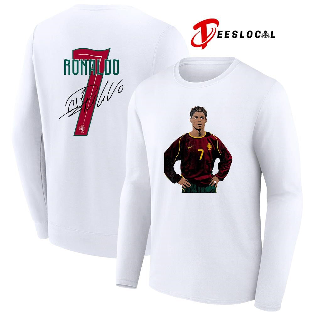 Ronaldo World Cup name and number signature shirt