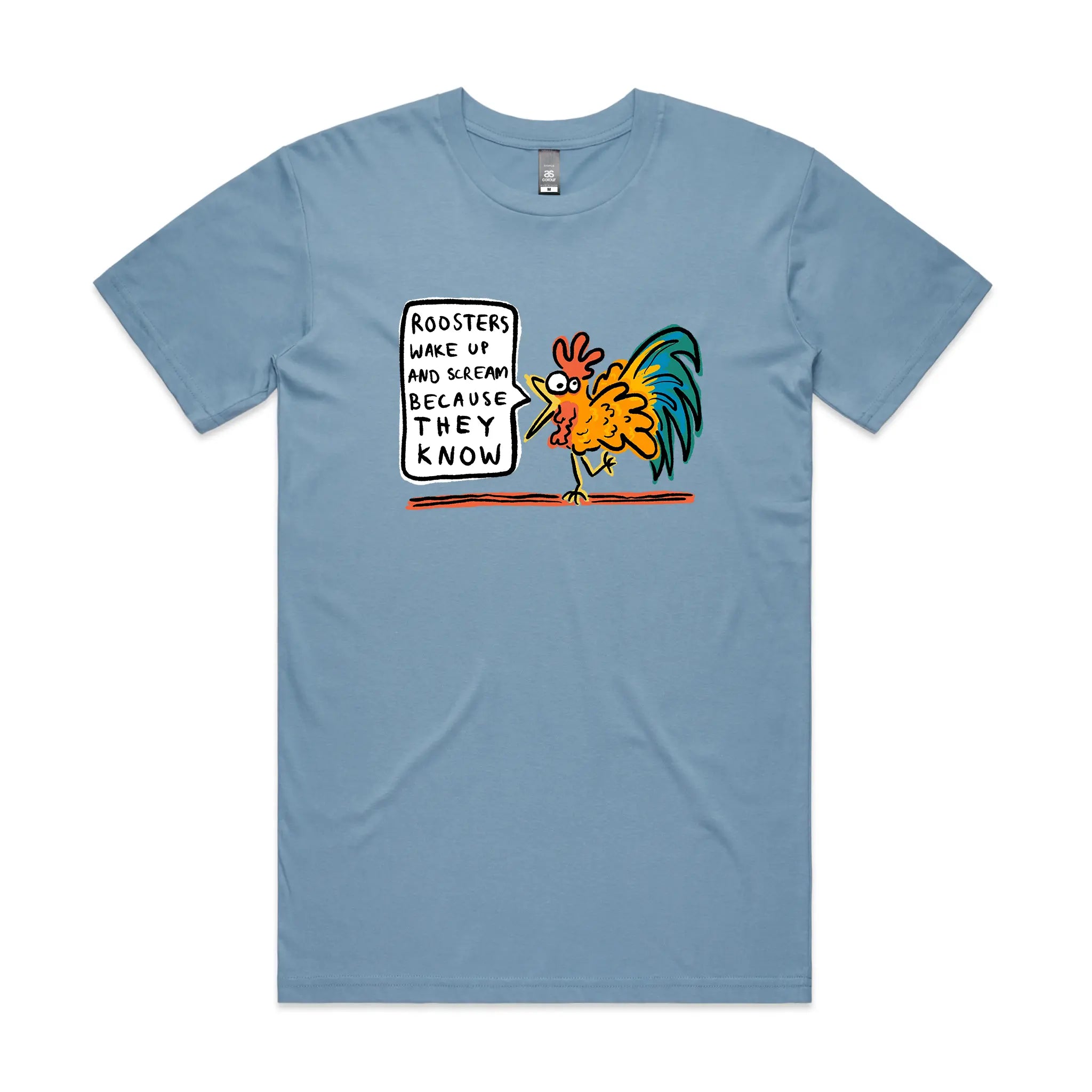 Roosters Scream Tee Hoodie, Sweatshirt | CiraTrend.com (Image 1)