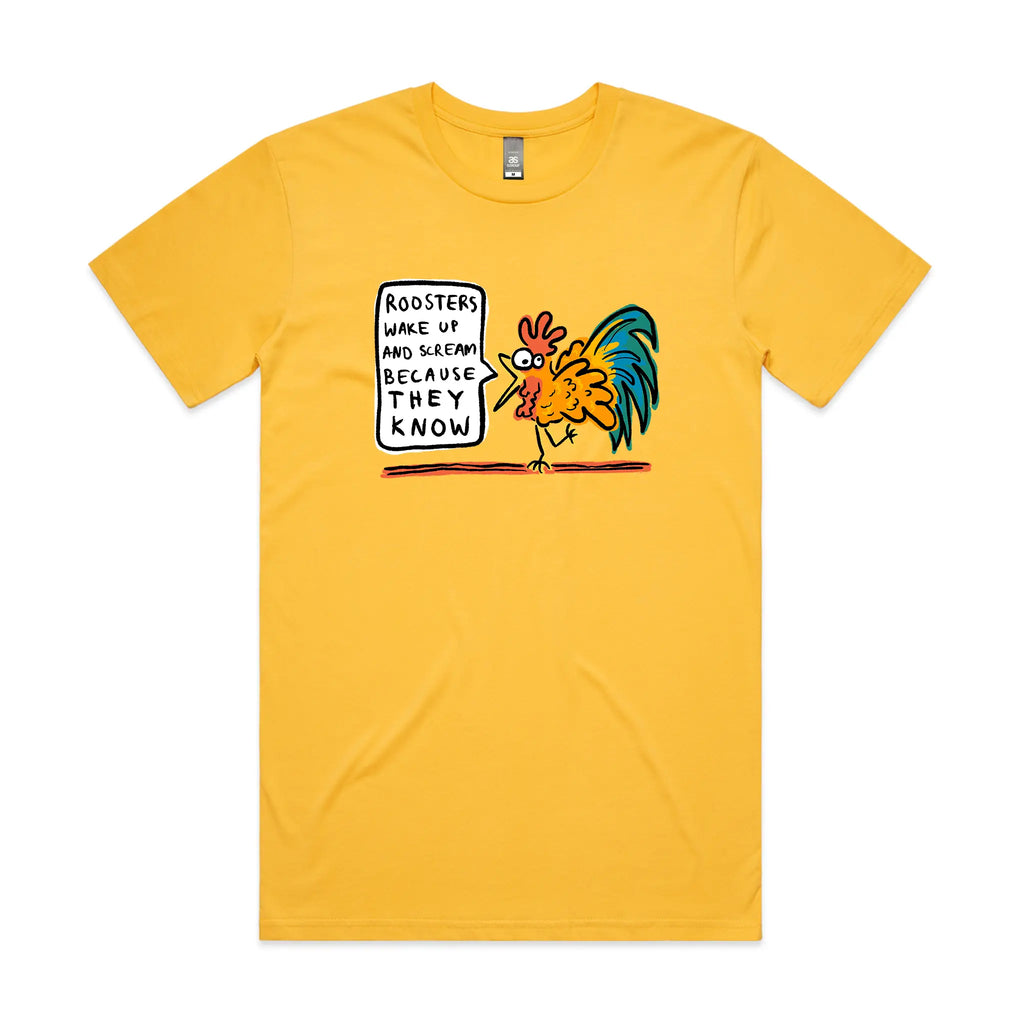 Roosters Scream Tee Hoodie, Sweatshirt | CiraTrend.com (Image 2)