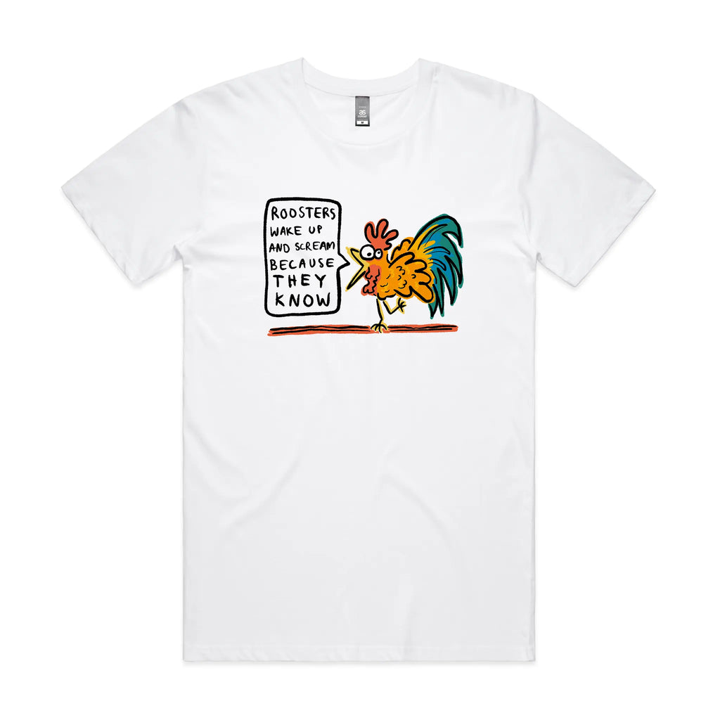 Roosters Scream Tee Hoodie, Sweatshirt | CiraTrend.com (Image 3)