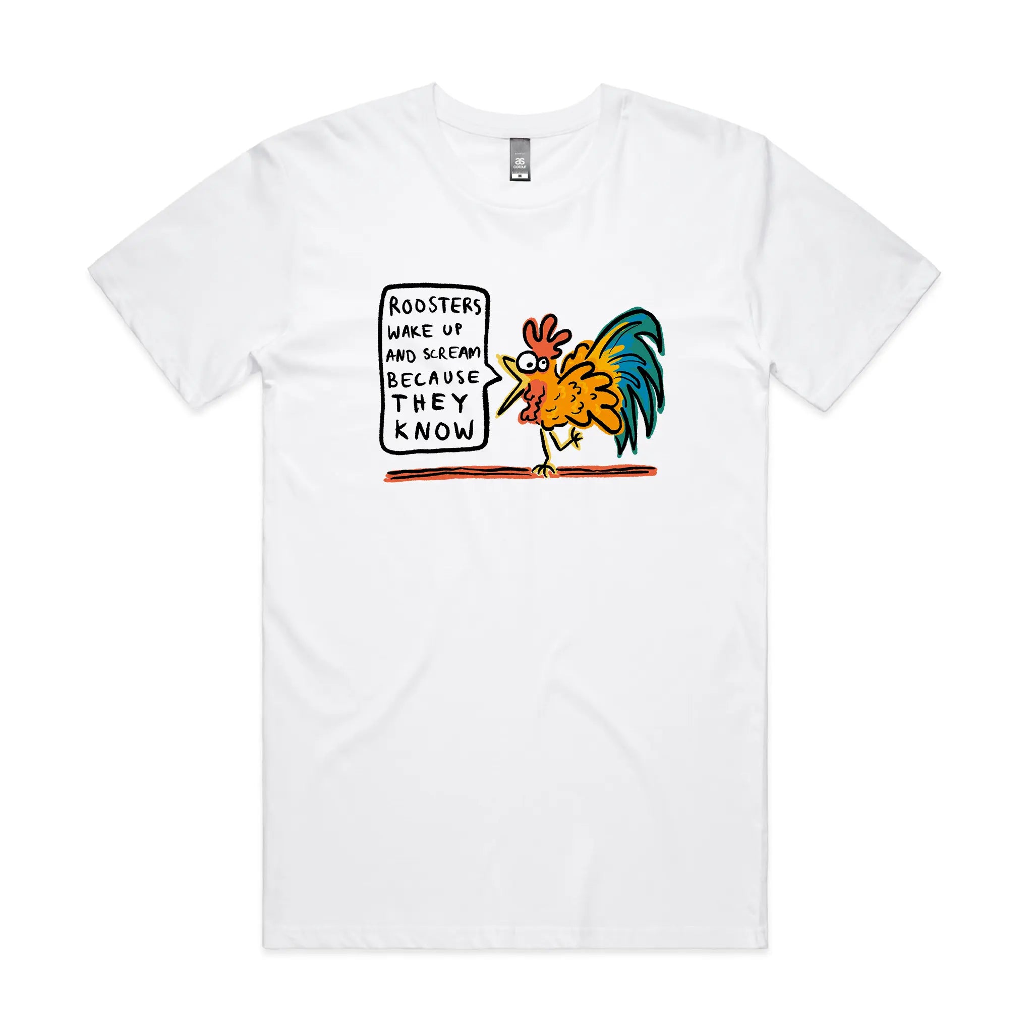 Roosters Scream Tee Hoodie, Sweatshirt | CiraTrend.com (Image 3)