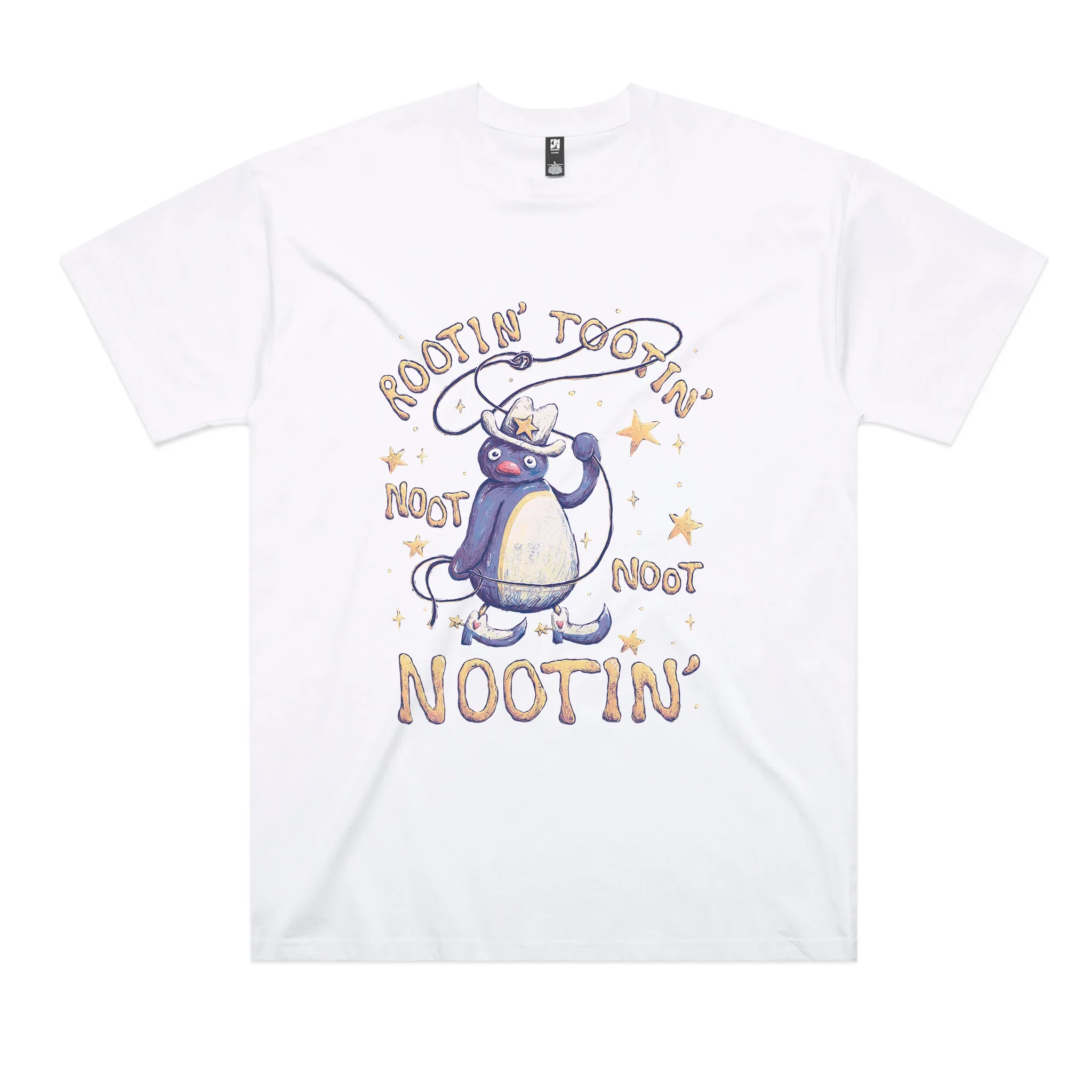 Rootin' Tootin' Nootin' Oversized Tee Hoodie, Sweatshirt | CiraTrend.com (Image 1)