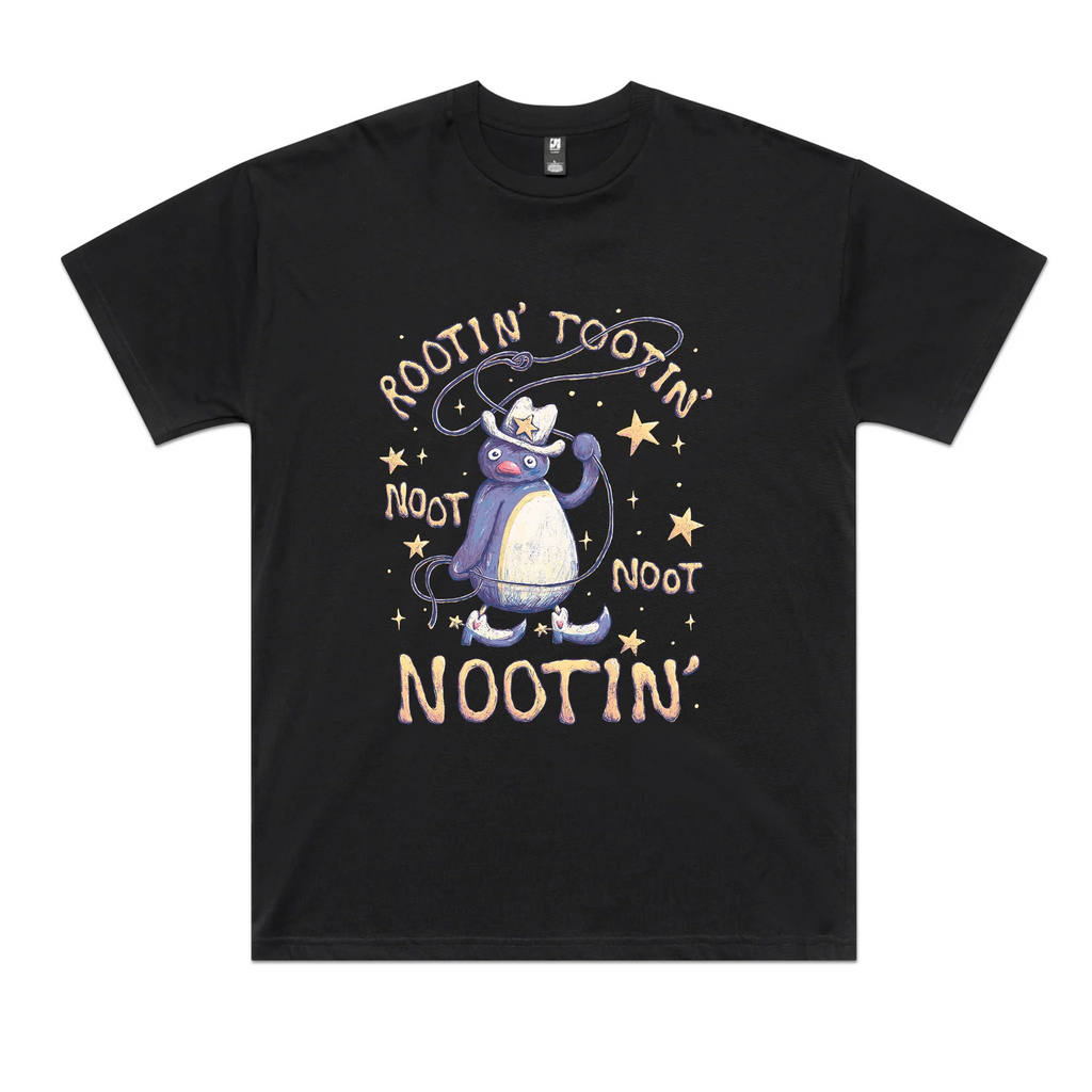 Rootin' Tootin' Nootin' Oversized Tee Hoodie, Sweatshirt | CiraTrend.com (Image 2)