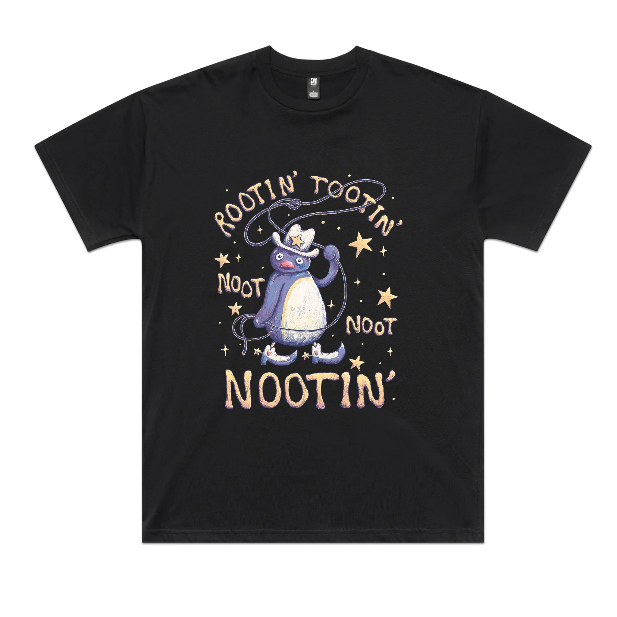 Rootin' Tootin' Nootin' Oversized Tee Hoodie, Sweatshirt | CiraTrend.com (Image 2)
