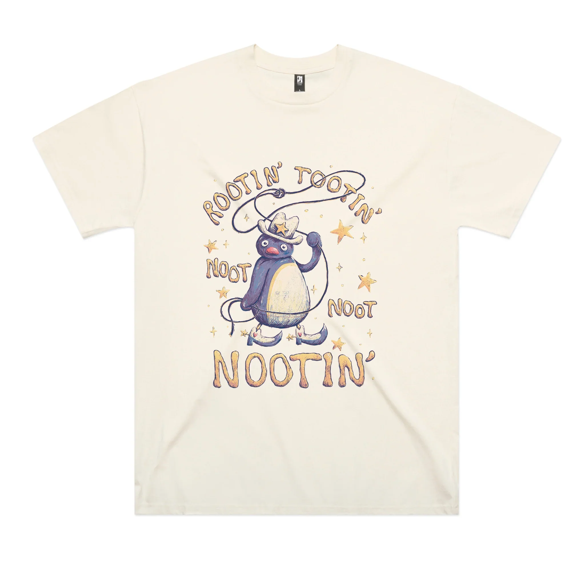 Rootin' Tootin' Nootin' Oversized Tee Hoodie, Sweatshirt | CiraTrend.com (Image 3)