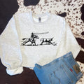 Roping bull sweawtshirt crewneck shirt for women, western outfits women, western clothing stuff for women, country girl...