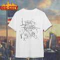 Rosalia Yellow Music Notes shirt