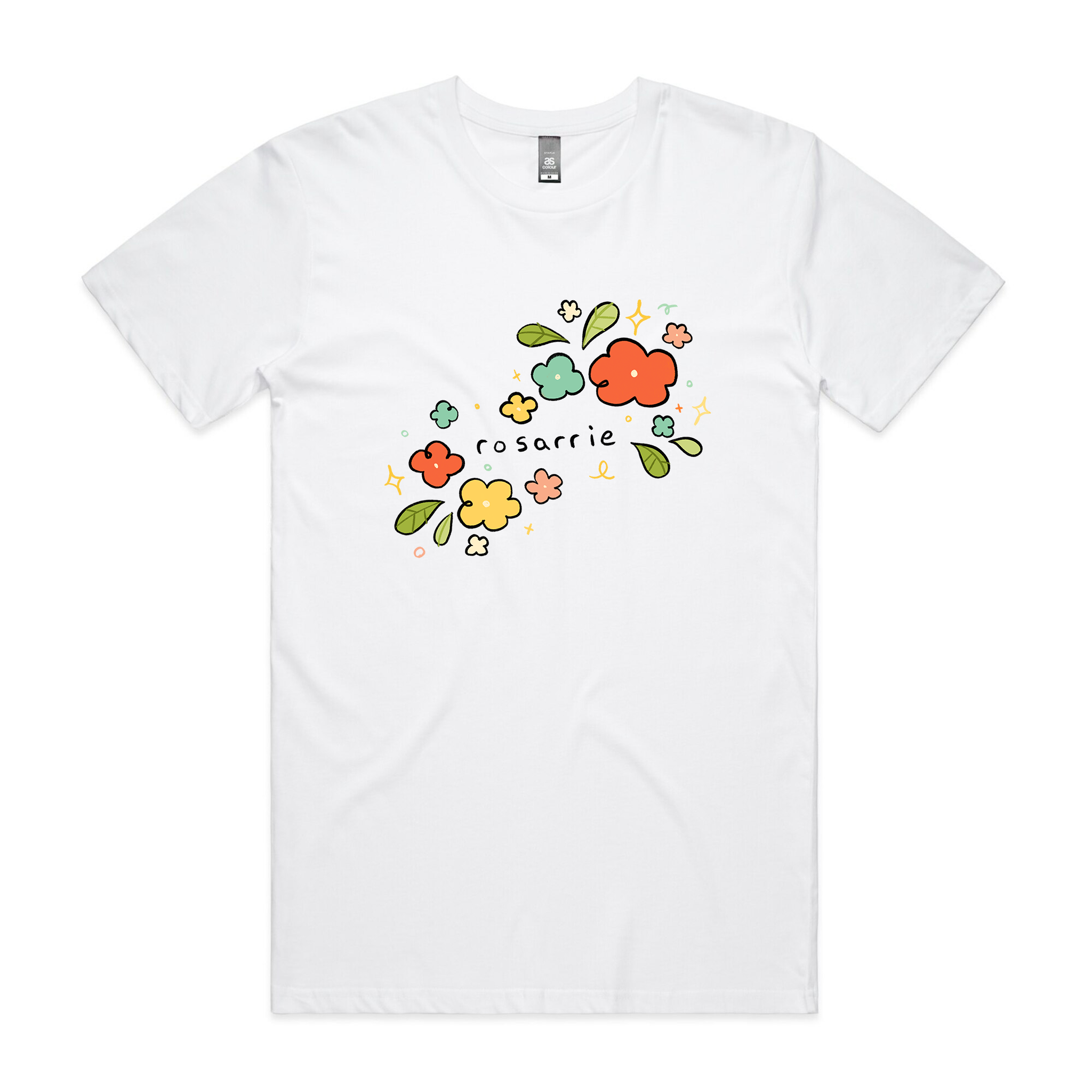 Rosarrie Flowers Tee Hoodie, Sweatshirt | CiraTrend.com (Image 2)