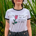 Roses Are Red Tee Hoodie, Sweatshirt | CiraTrend.com (Image 1)