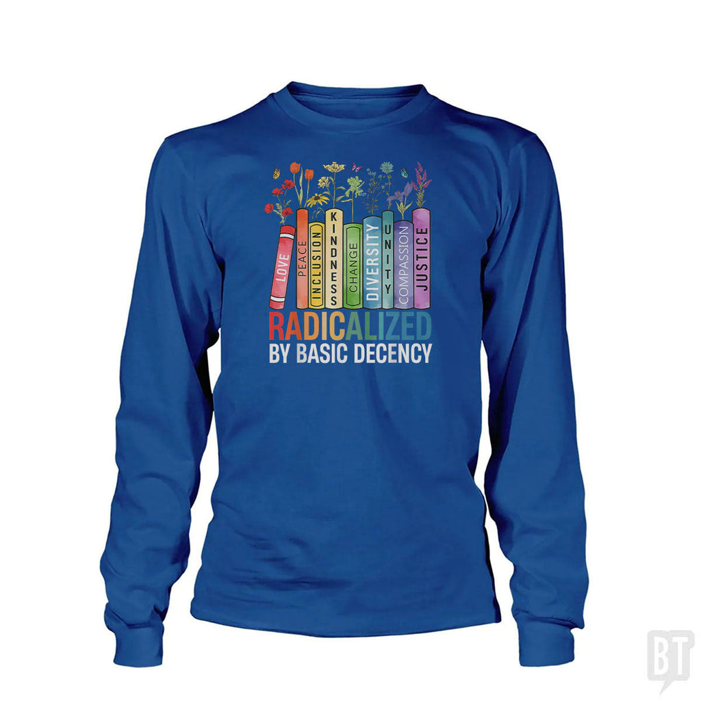 Book Flower Long Sleeve
