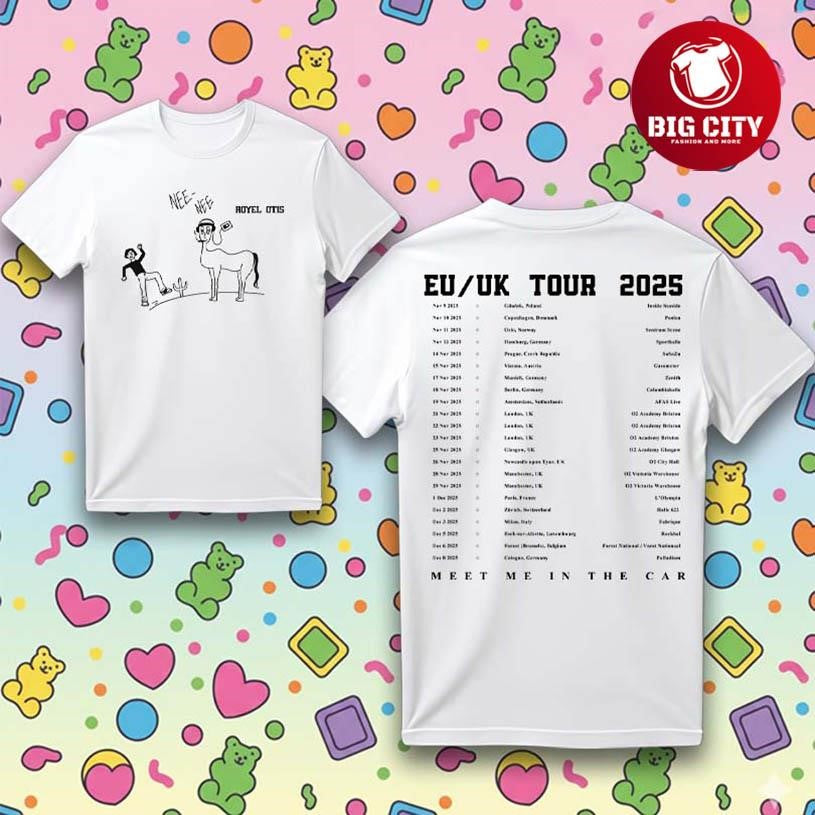 Royel Otis Europe Tour Two Sided Shirt